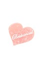view 1 of 1 Hand-Painted Bridesmaid Claw Hair Clip in Pink