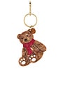 view 2 of 4 Hand-painted Bag Charm in Teddy Bear