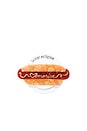 view 1 of 1 Hand-Painted America Hot Dog Grip Charm in 