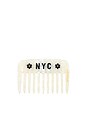 view 1 of 1 Hand-painted NYC Mosaic Pocket Comb in 