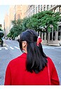view 5 of 4 Hand-painted Carp Lantern Claw Hair Clip in Red