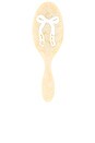 view 1 of 6 Hand-Painted Bridal Bow Amazing Hair Day Brush in Cream