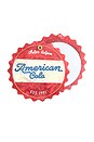 view 1 of 1 Hand-Painted American Cola Compact Mirror in 
