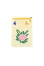 view 5 of 4 Hand-Painted Flower Mahjong Compact Mirror in 