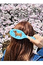 view 4 of 4 Hand-painted Dachshund Dog Acetate 2-1 Daily Hair Brush in 