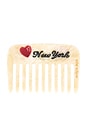 view 1 of 2 Hand-Painted I Love New York Pocket Hair Comb in 