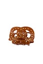 view 1 of 2 Hand-painted Pretzel Hair Claw Clip in 