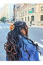 view 2 of 2 Hand-painted Pretzel Hair Claw Clip in 