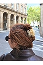 view 2 of 3 PINCE ORIGAMI GARDENIA FLOWER CLAW HAIR CLIP in 