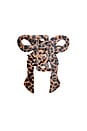 view 1 of 2 Hand-painted Coquette Bow Claw Hair Clip in Leopard