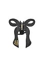 view 1 of 1 Hand-painted Coquette Bow Claw Hair Clip in Black