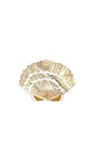 view 1 of 2 Hand-painted Seashell Claw Hair Clip in 
