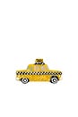 view 1 of 2 Hand-painted Yellow Taxi Cab Claw Hair Clip in 