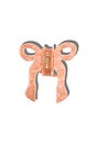 view 1 of 3 Hand-Painted Coquette Bow Claw Clip in Pink