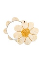 view 1 of 3 Hand-painted Vintage Daisy Compact Mirror in 