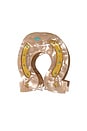 view 1 of 1 Hand-painted Lucky Horseshoe Hair Clip in 