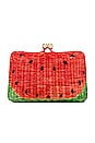 view 2 of 5 КЛАТЧ CHARLOTTE WATERMELON in Red