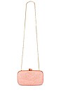 view 6 of 6 Rose Bun Clutch in Peach
