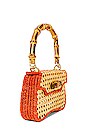 view 3 of 5 Jackie Om Bag in Light Honey with Orange