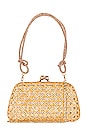 view 2 of 5 POCHETTE TINA in Light Honey With Gold