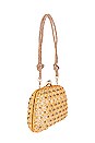 view 4 of 5 POCHETTE TINA in Light Honey With Gold