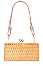 view 3 of 5 X Revolve Mariah Clutch in Light Honey With Gold
