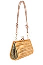 view 4 of 5 X Revolve Mariah Clutch in Light Honey With Gold