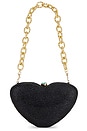 view 1 of 5 Heart Bun Bag in Black