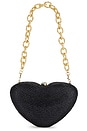 view 2 of 5 Heart Bun Bag in Black