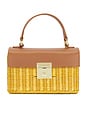 view 2 of 5 Eva Wicker Bag in Light Honey