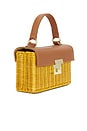 view 4 of 5 Eva Wicker Bag in Light Honey