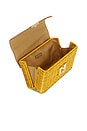 view 5 of 5 Eva Wicker Bag in Light Honey