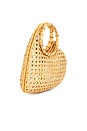view 4 of 5 Marie Heart Top Handle Bag in Light Honey