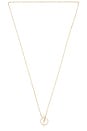 view 1 of 3 Diamond Toggle Link Necklace in 10k Yellow Gold & White Diamond