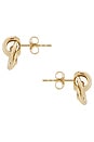 view 2 of 2 BRINCOS in 14k Solid Yellow Gold