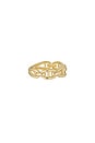 view 2 of 3 Puffed Maritime Ring in 14k Yellow Gold