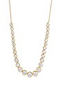 view 1 of 1 Let It Slide Diamond Tennis Necklace in Gold & Diamond