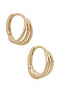 view 1 of 2 イヤリング in 10k Yellow Gold