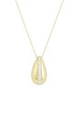 view 2 of 3 COLLIER PISTACHIO in 10k Yellow Gold & White Diamond