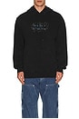 view 4 of 4 Diner Hoodie in Washed Black