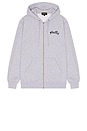 view 4 of 4 Stan Og Zip Hoodie in Grey Heather