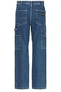 view 2 of 7 Double Knee Pant in Heavy Stone Wash Denim