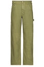 view 1 of 4 80s Painter Pant in Olive Twill