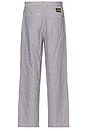 view 2 of 6 A Pant in Aged Hickory Stripe