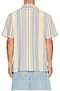view 2 of 5 Tour Shirt in Blue & Yellow Stripe