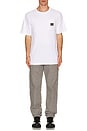 view 5 of 5 Patch Pocket Tee in White