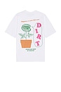 view 1 of 4 Dirt T-Shirt in White
