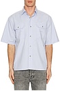 view 4 of 4 Work Shirt in Texas Blue