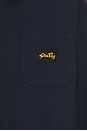 view 5 of 5 Zip Shirt in Navy Bedford