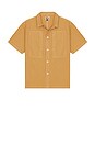 view 1 of 1 Short Sleeve Painter Shirt in Apple Cinnamon Canvas